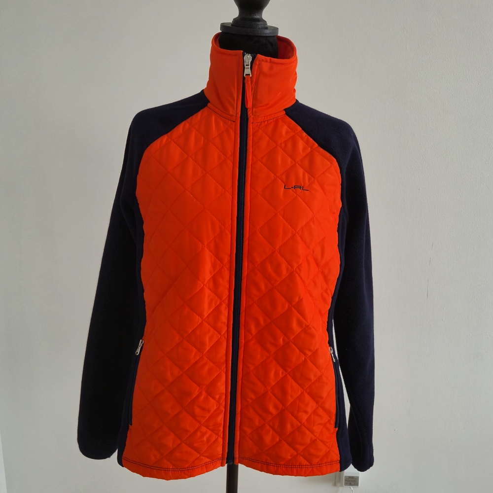 Lauren Active Quilted And Fleece Ski Jacket  Women's SzM
